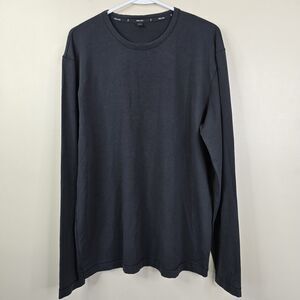Public Rec Mens Long Sleeve Pima Cotton Blend Tee Large
